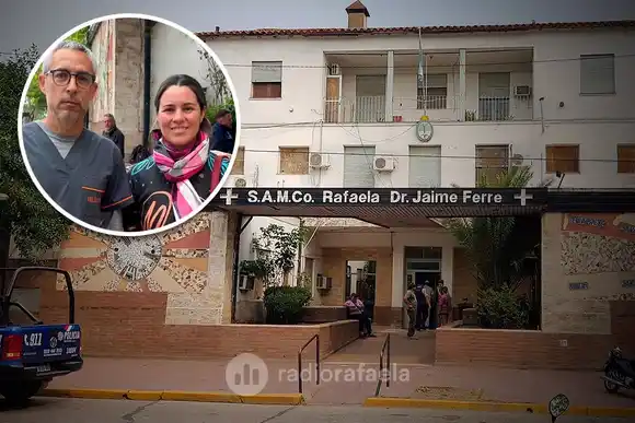 Profesionales de la salud le dieron un “abrazo” al Hospital Dr. Jaime Ferré: “Se está haciendo insostenible”