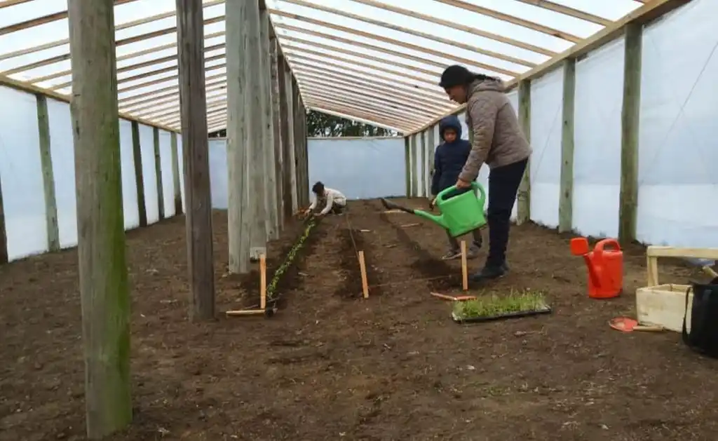 La Huerta Agroecológica de La Movediza comenzó a dar los primeros productos 