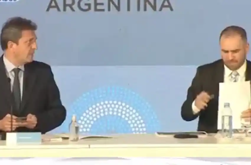 «Yo también puedo sarasear», la polémica frase que lanzó Martín Guzmán con el micrófono abierto