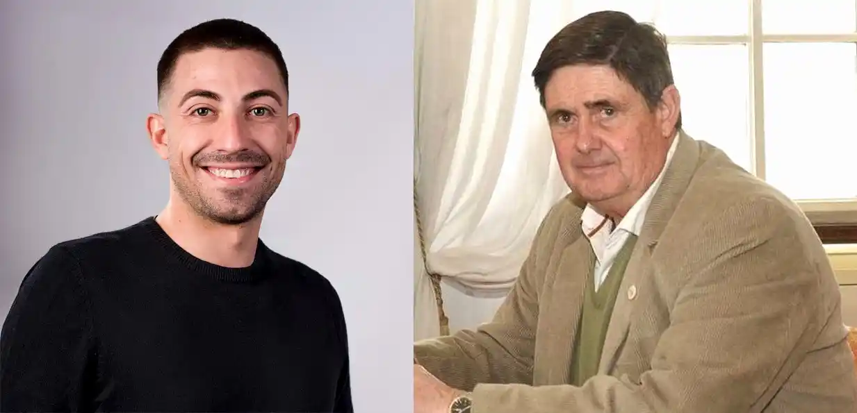 Martín Stornini y Miguel Gargaglione