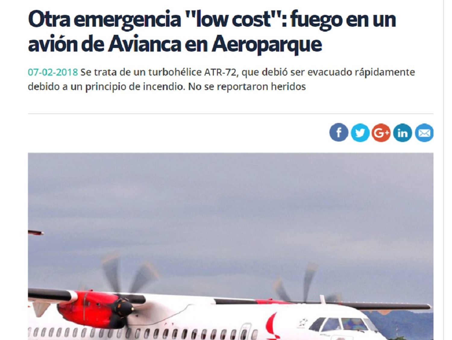 No hubo fuego pero sí humo, mucho, MUCHO humo