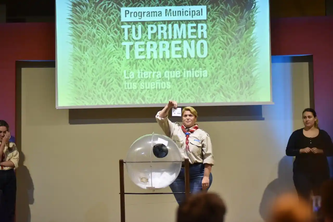 Anunciaron el noveno sorteo del Programa municipal Tu Primer Terreno: ¿Cuándo será?