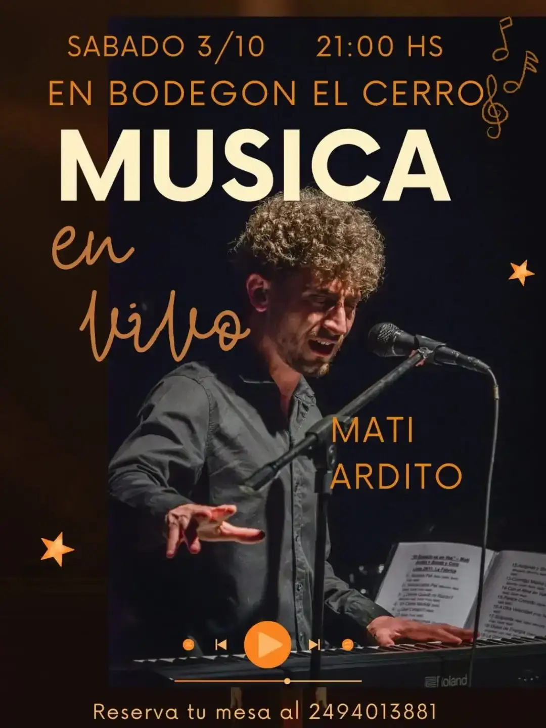 Show de Matías Ardito