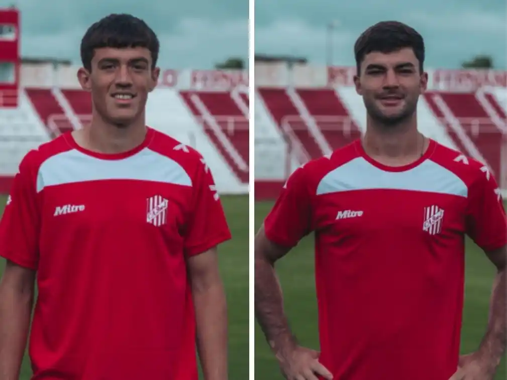 Morales y Uriona, las nuevas caras del León. Foto:Prensa 9 de Julio