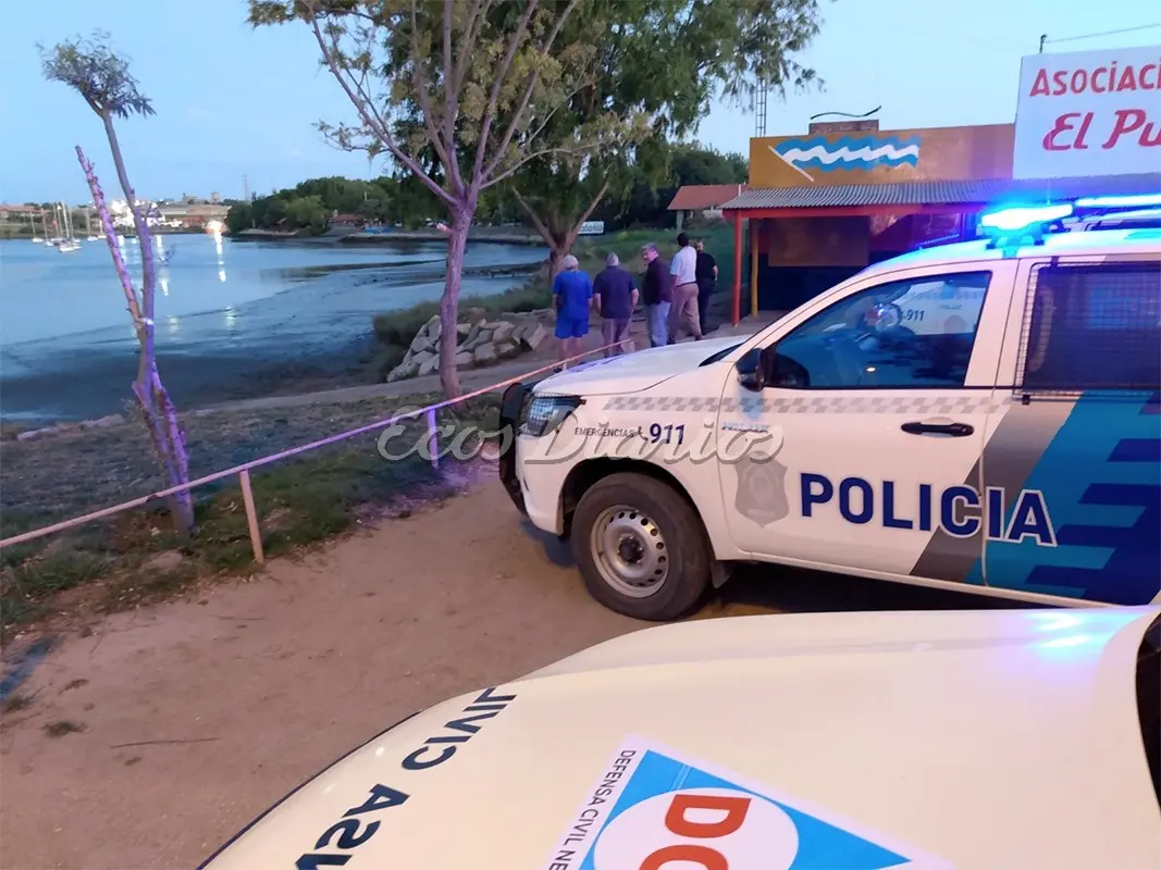 Rescate en el Río Quequén