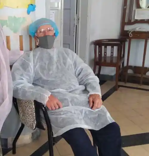 Desde el Hogar de Ancianos despidieron a Joaquín Altuna