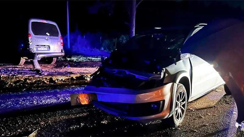 Dos mujeres fueron hospitalizadas tras un choque en ingreso a Gualeguaychú