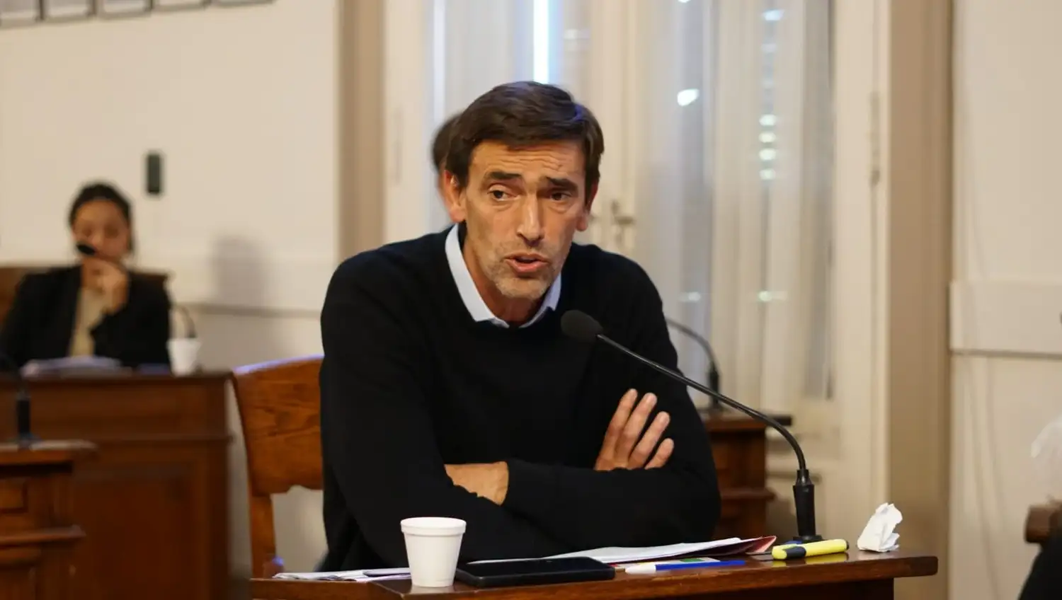 El concejal Rogelio Iparraguirre brindó detalles de la propuesta legislativa.
