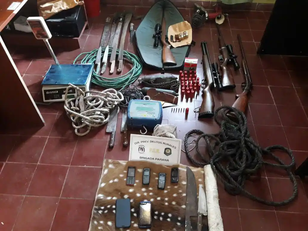 Allanamientos en María Grande en relación a una causa de abigeato