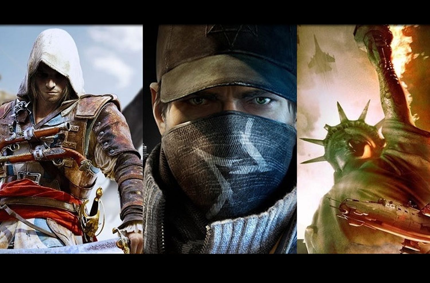 Tres grandes títulos de Ubisoft para descargar antes de las fiestas