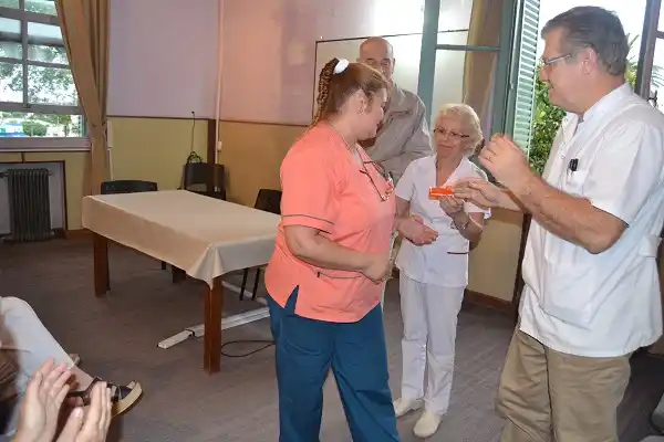 María Ester Cruz es la enfermera del año
