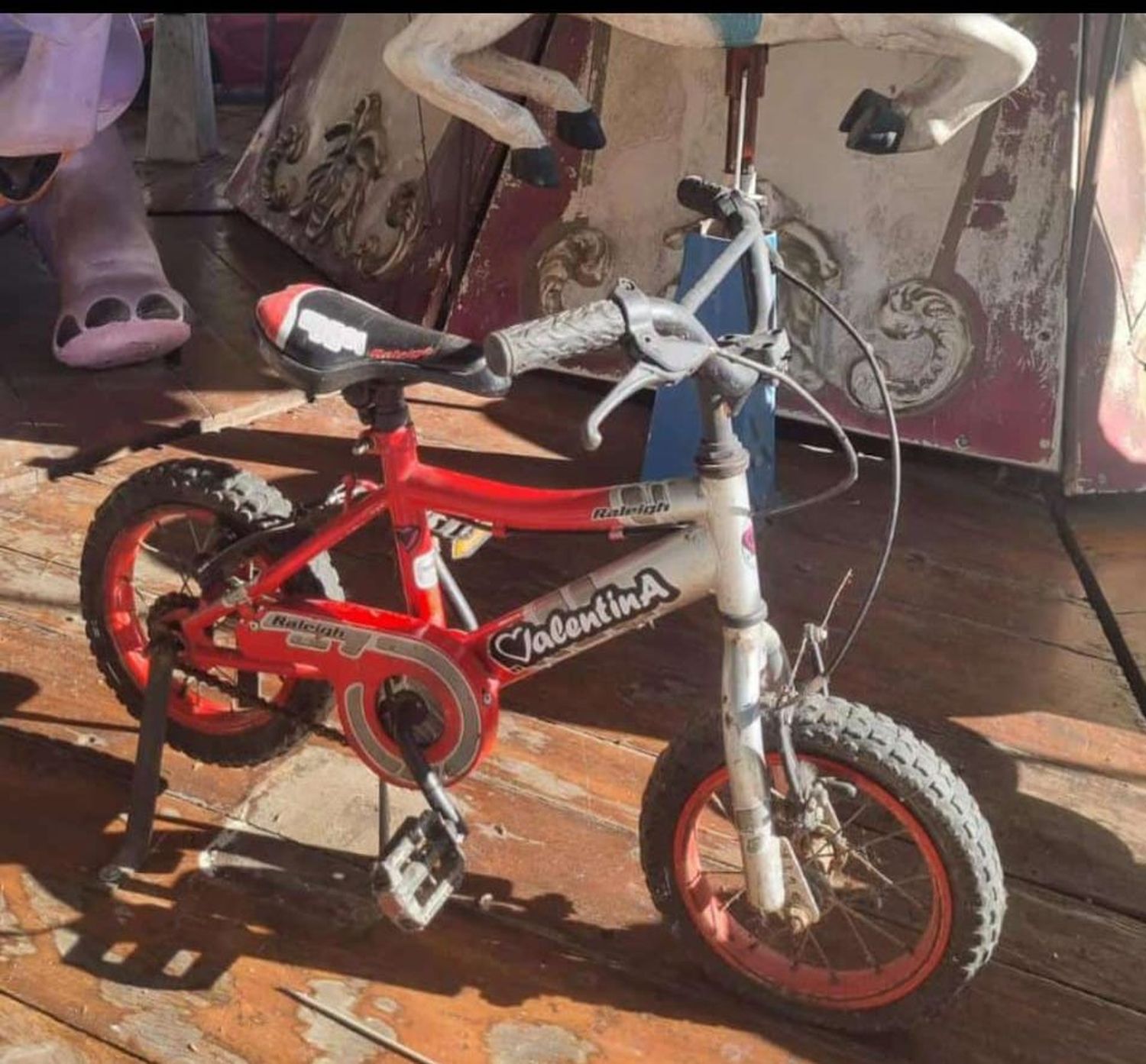 "Donar la bicicleta de Valen es una forma de soltar, pero no de abandonar la lucha"