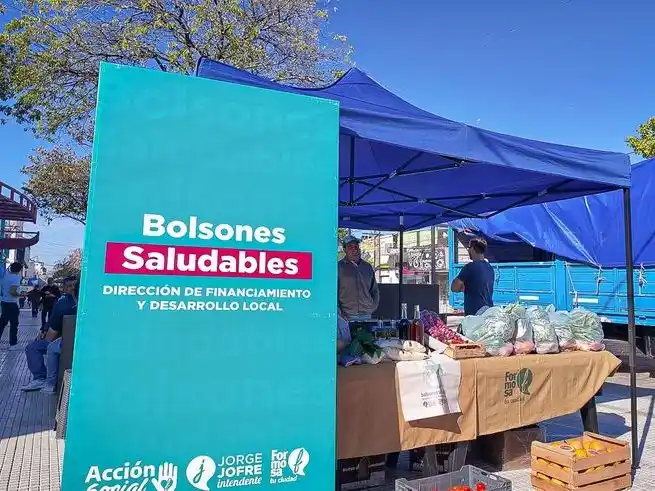 Cerró otra jornada de bolsones
saludables con buenas ventas