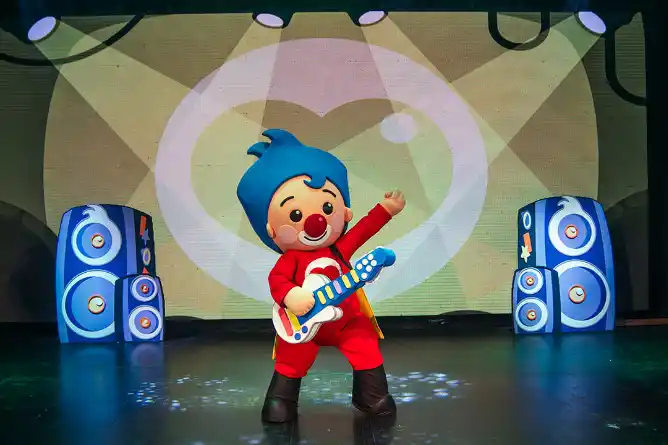 Plim Plim en vivo, energía musical