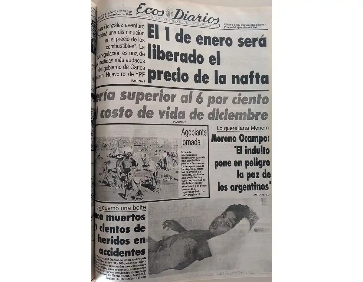 Miércoles 26 de diciembre de 1990