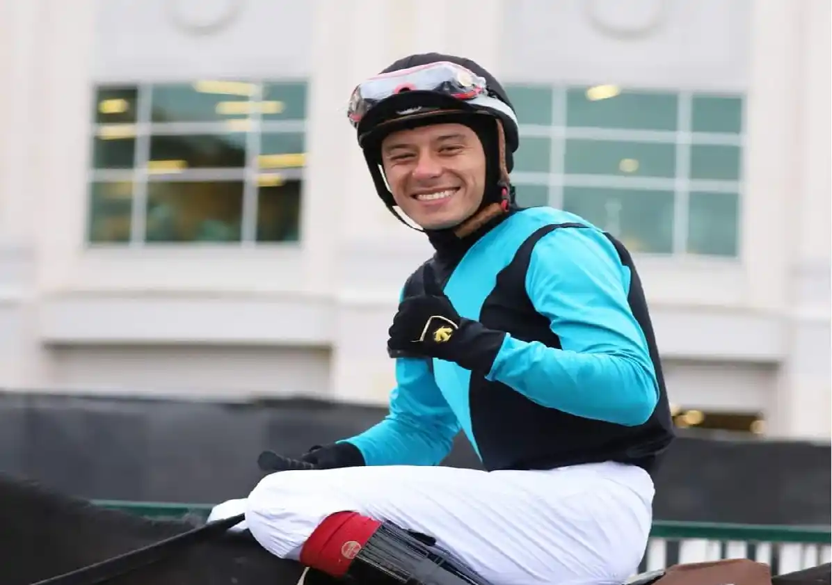Isaías Ayala, jockey gualeguaychuense en Estados Unidos:“Extraño los asados en familia, pero mi mundo está acá”