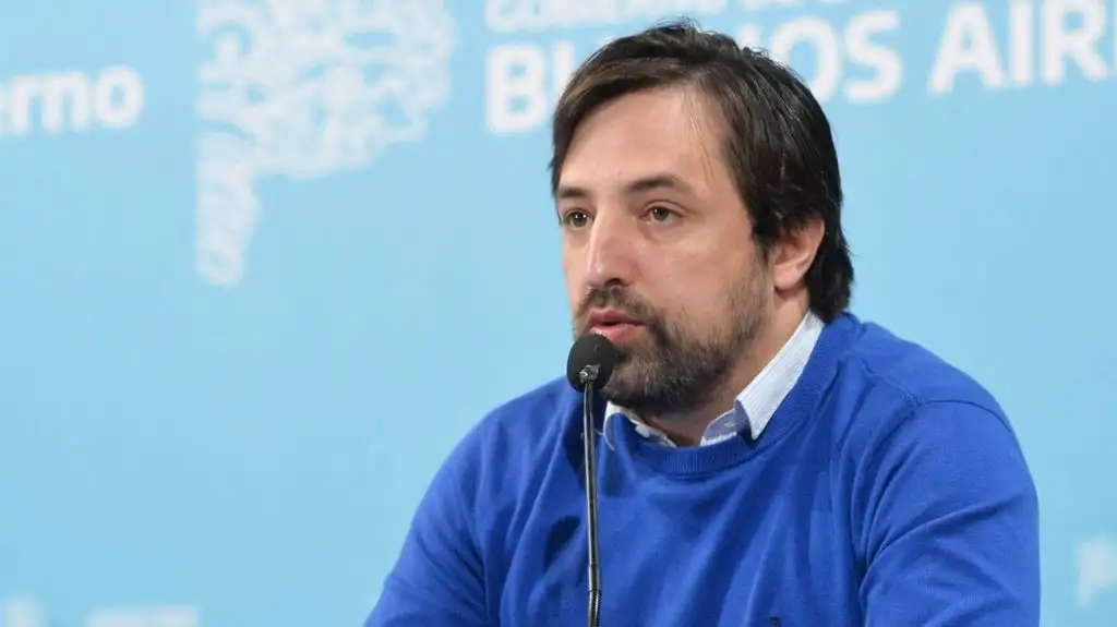 El ministro de Salud bonaerense, Nicolás Kreplak.