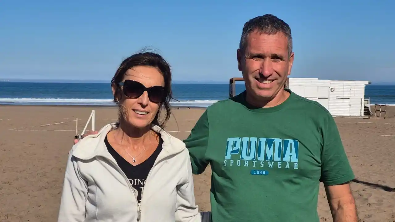 Valeria Di Fiori y Ariel González, inspectores de educación física