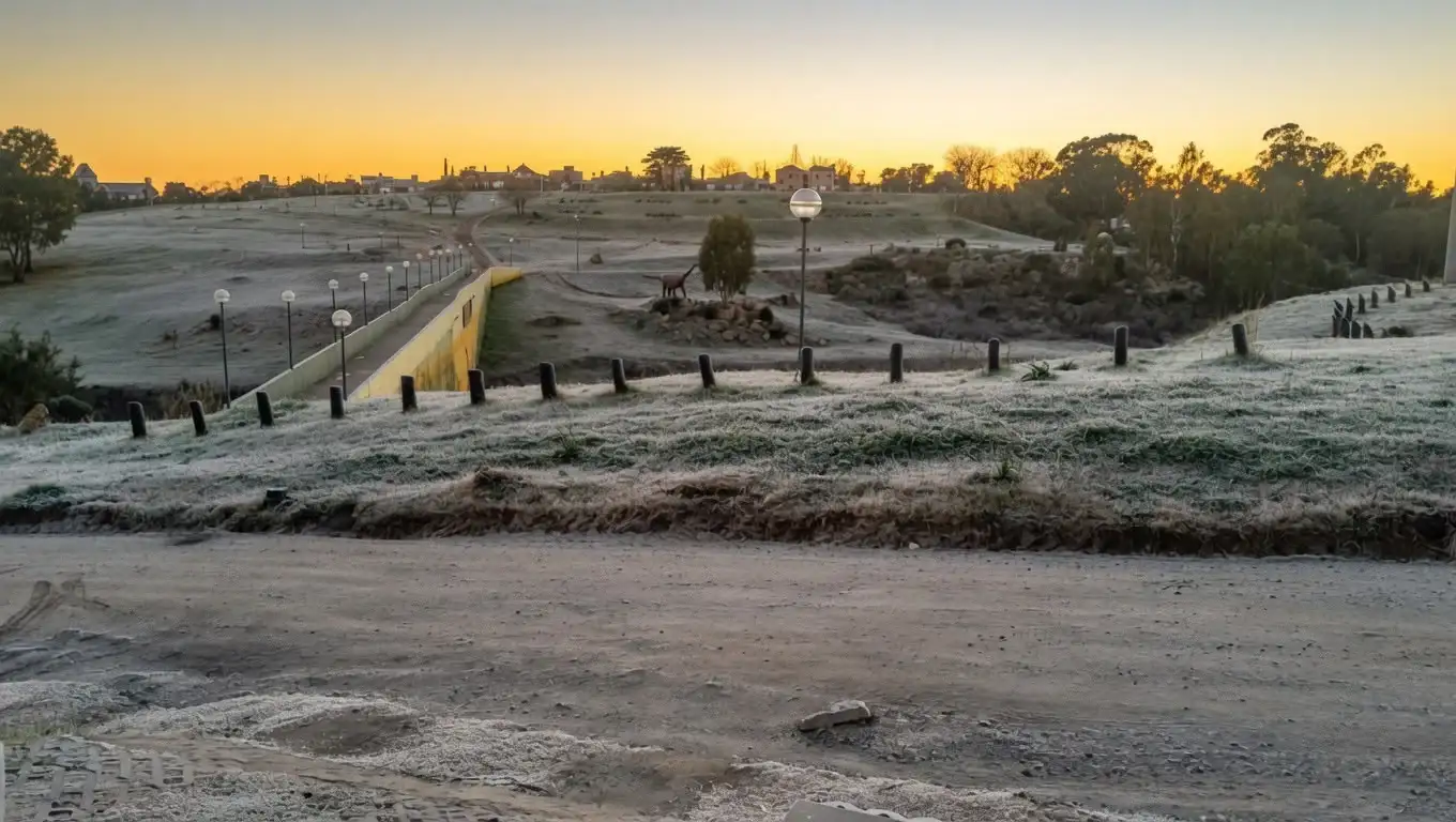 Frío en Tandil.