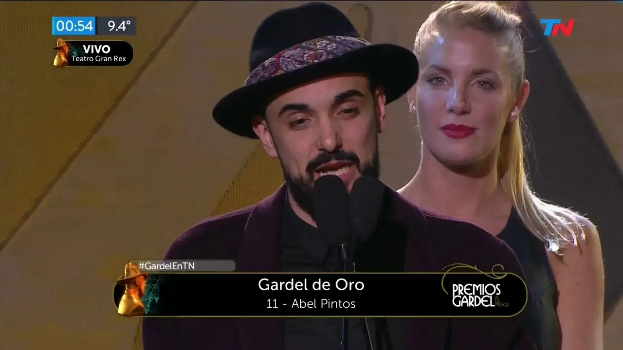 Abel Pintos: “Me llevé las estatuillas del Gardel que más quería ganar”