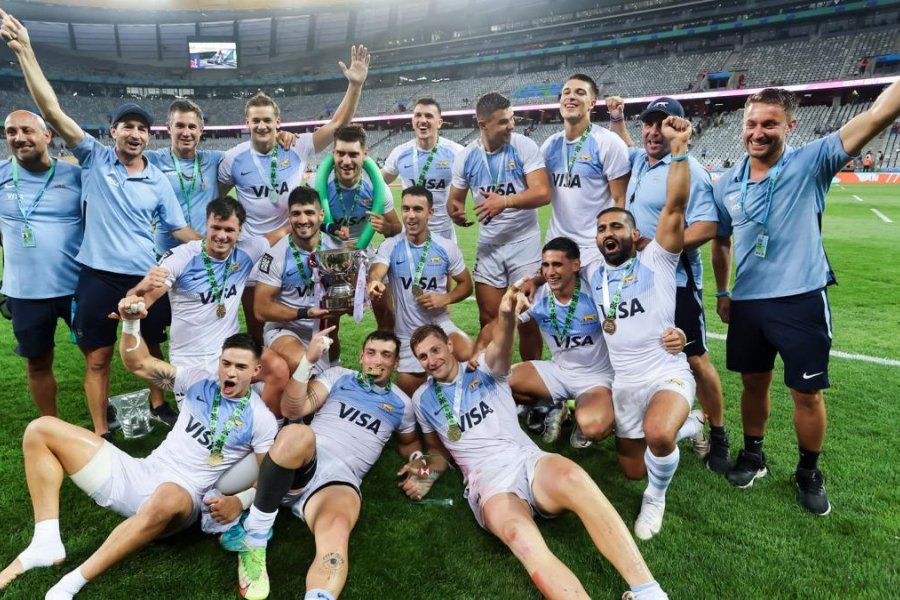 Los Pumas 7s encabezan el ranking del Circuito de Seven de la World Rugby