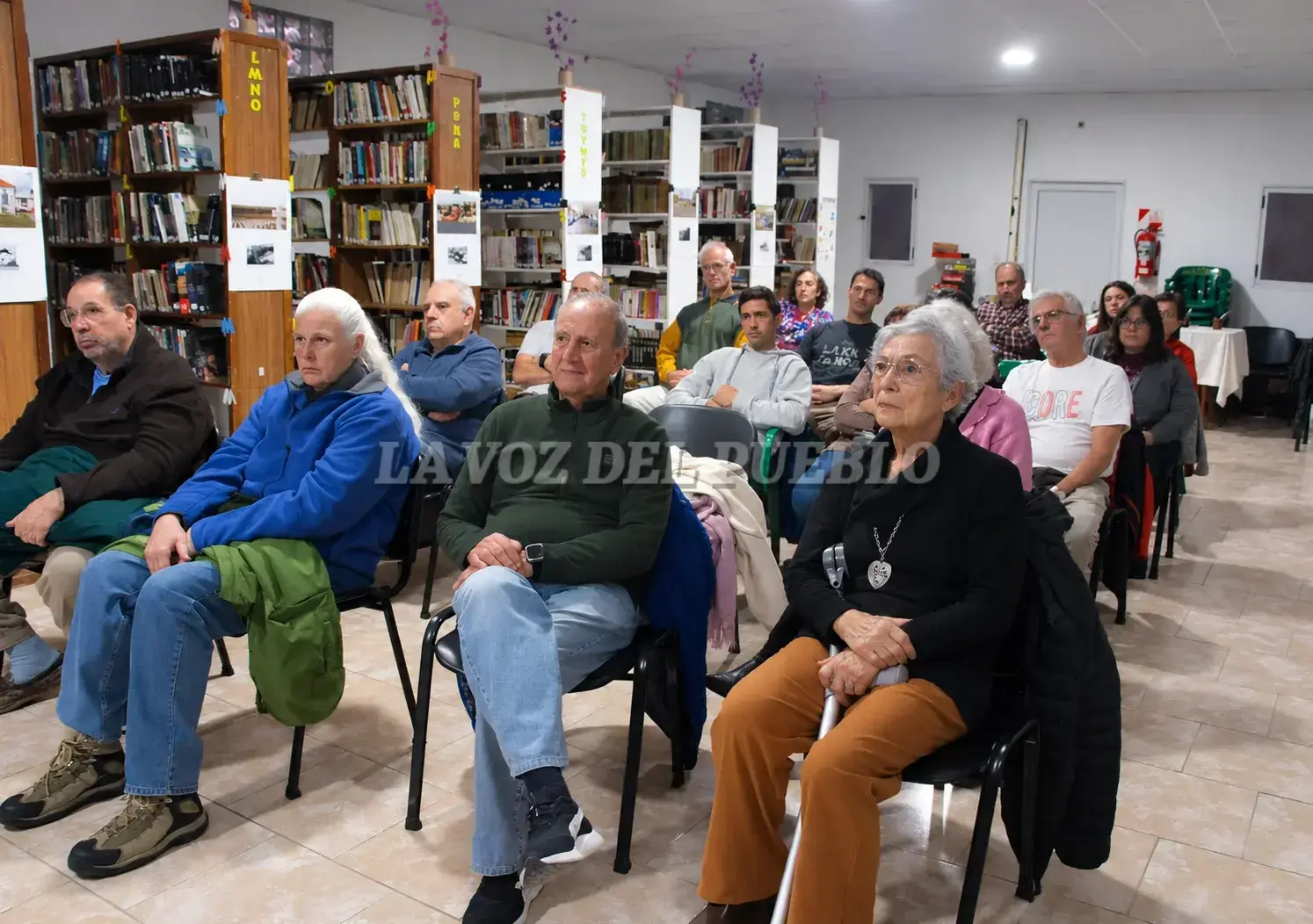 El encuentro se realizó en la Biblioteca Houssay