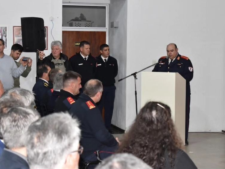 Bomberos en Gálvez