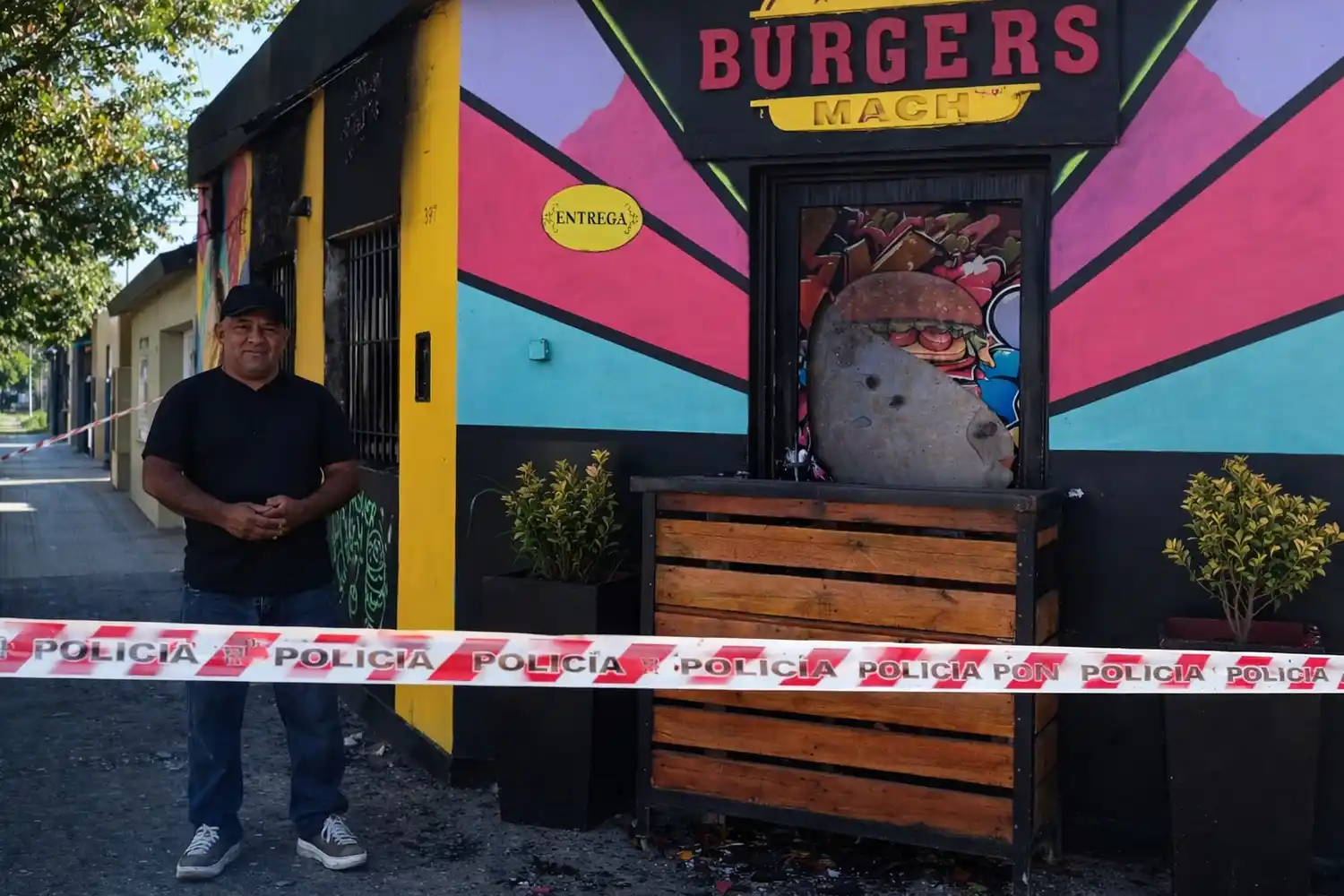 “Perdimos todo, pero vamos a volver”. El mensaje de Mauricio Álvarez tras el incendio.