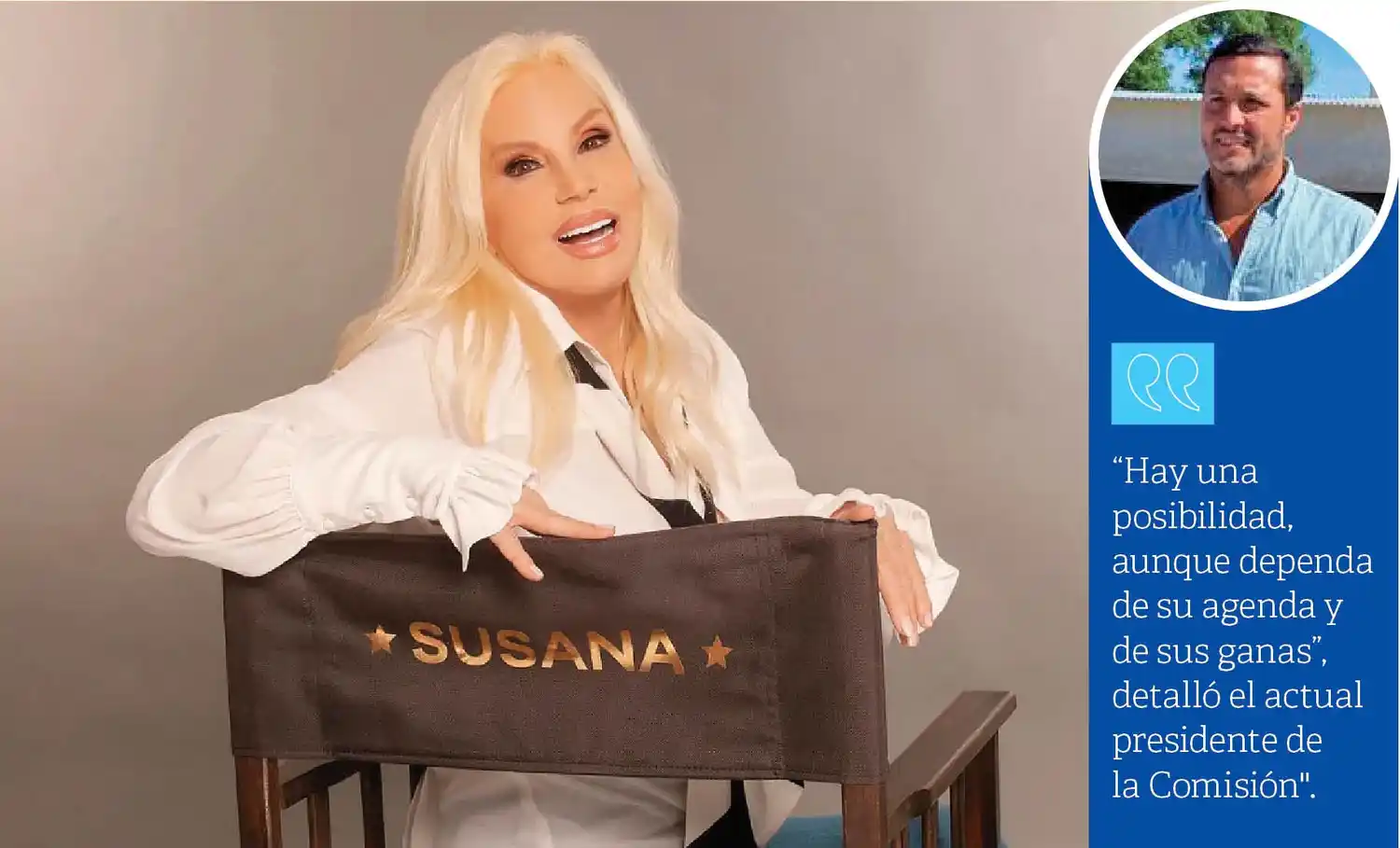 ¿Susana cada vez más cerca? Desde la Comisión del Carnaval negocian para la llegada de la Diva