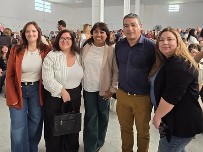 La concejal Micaela Rodríguez participó del inicio de campaña junto a Frigerio