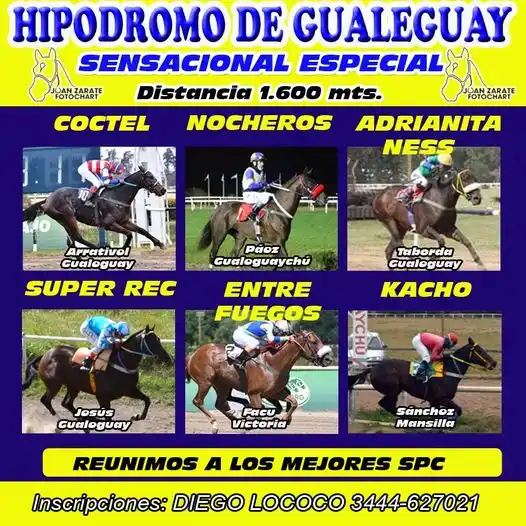 Además de la Carrera de las Estrellas hay un Especial sobre 1.600 metros imperdible el venidero domingo.