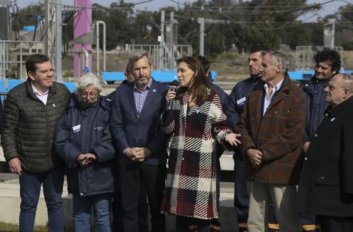 Vidal inauguró planta depuradora de Mar del Plata