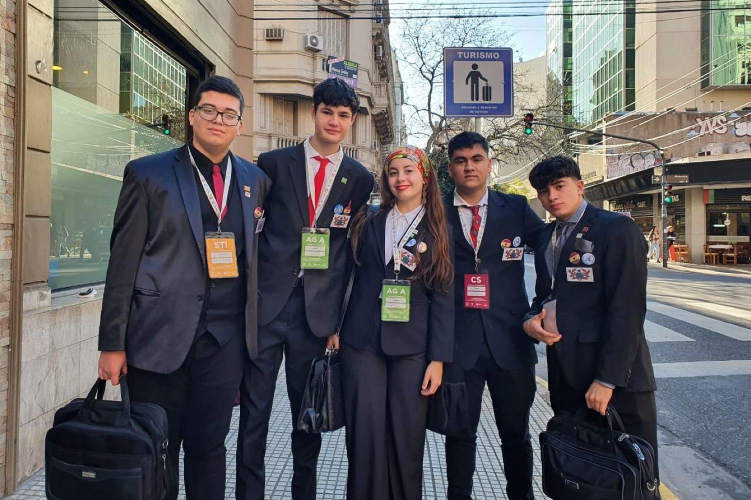 Los jóvenes vivieron una experiencia única en Buenos Aires.