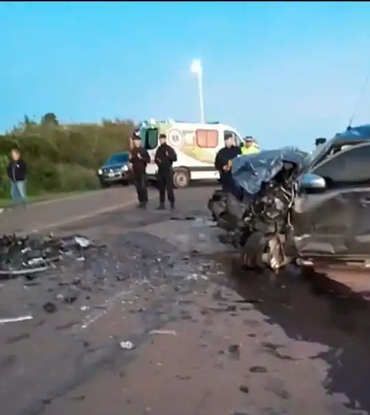 Grave accidente de tránsito en Ruta 11 deja a cuatro personas con lesiones graves