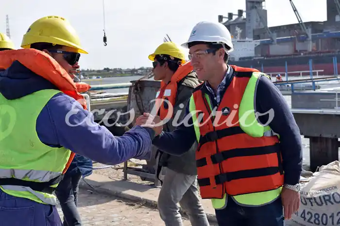 Rojas: “Tenemos un puerto en acción»