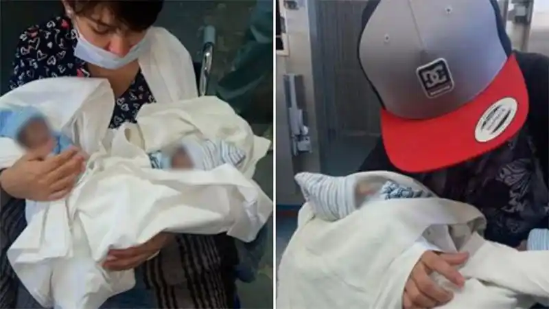 Gemelos murieron tras ser paridos en el baño del hospital
