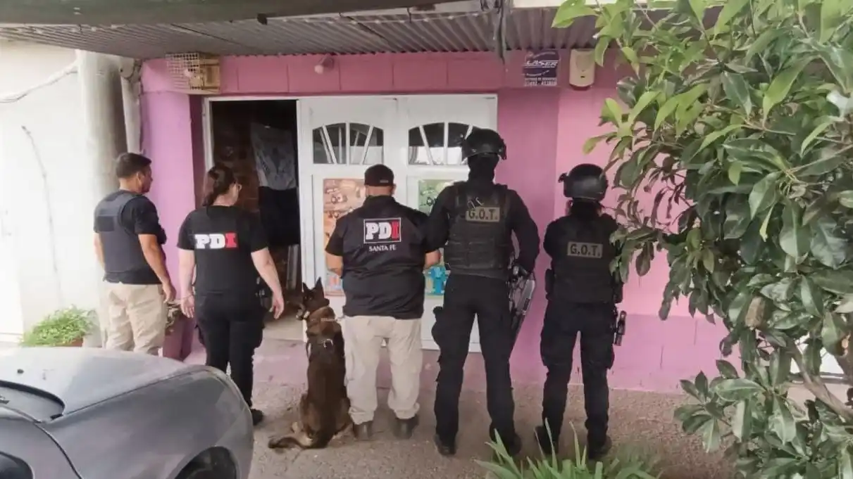 Rafaela: la PDI realizo siete allanamientos y cuatro personas quedaron detenidas