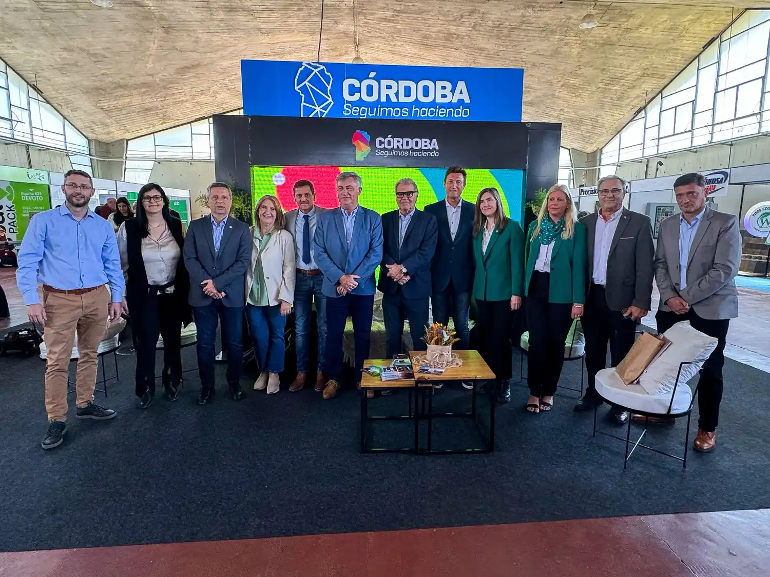 El banco cordobés apoyando a la tradicional muestra sanfrancisqueña