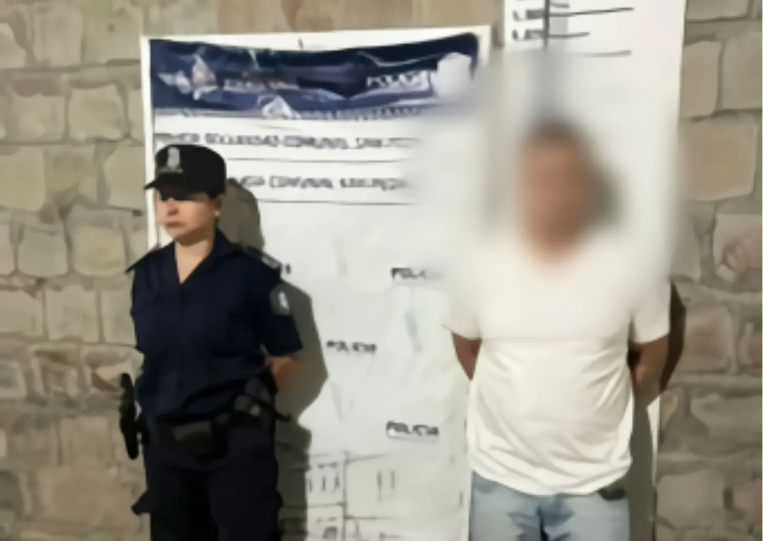 El sujeto de 49 años había intentado herir a su mujer con un arma blanca.