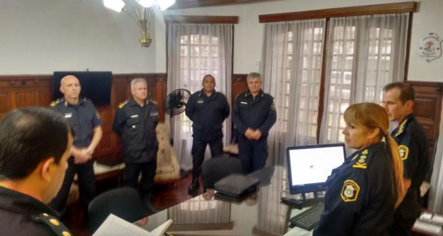 Paolini ascendió a Comisario General y fue designado Superintendente de Seguridad Región Atlántica