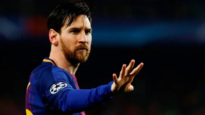 Messi se cruzó mal con el técnico Valverde, tras la derrota del Barcelona con la Roma