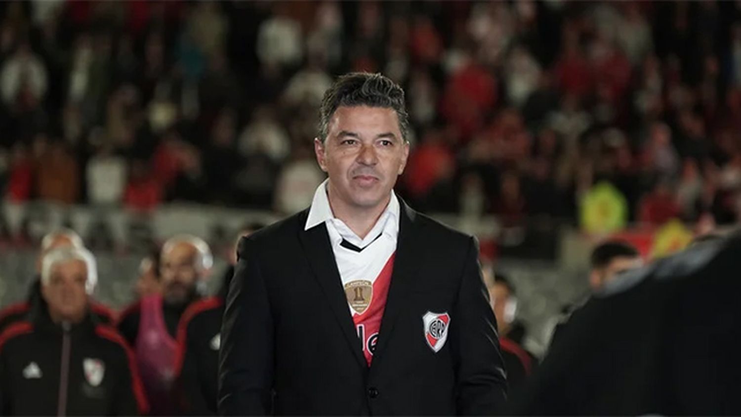 "Mi vínculo con River es para toda la vida y nos volveremos a ver", dijo Gallardo