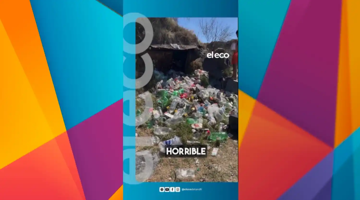 Propuso una campaña para recoger los residuos en un polémico lugar de la ciudad