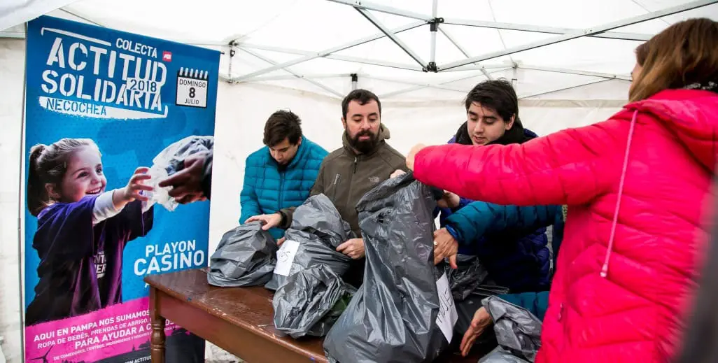 Actitud solidaria, esta vez con una campaña doble