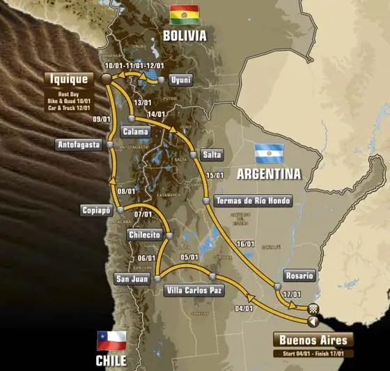 Presentaron el Dakar 2015, que estará otra vez en Rosario