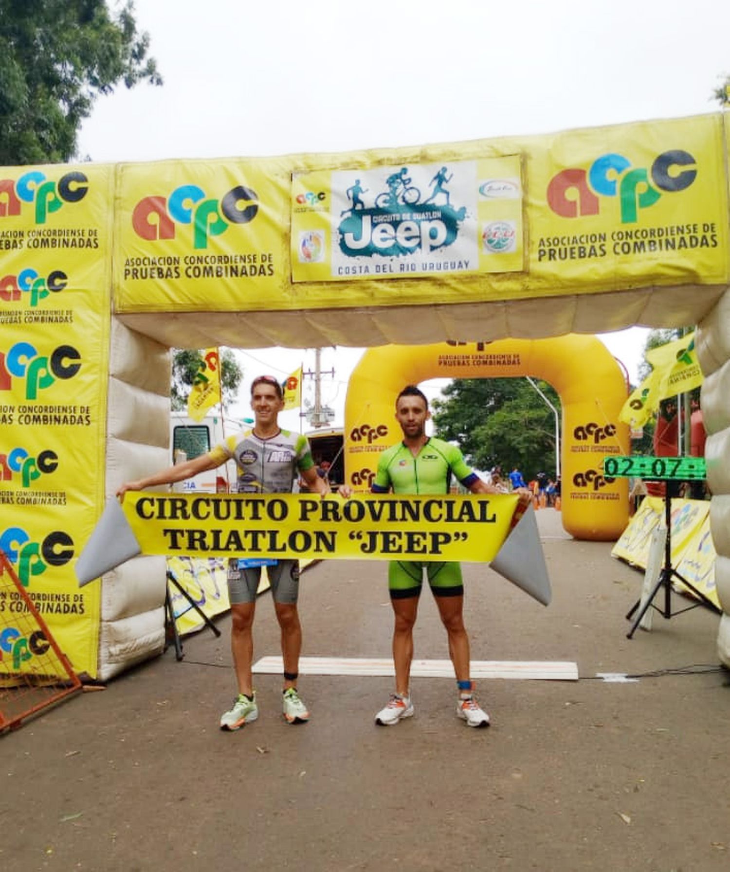 Alejandro Ricagno y Judith Marsilli ganaron en Santa Ana