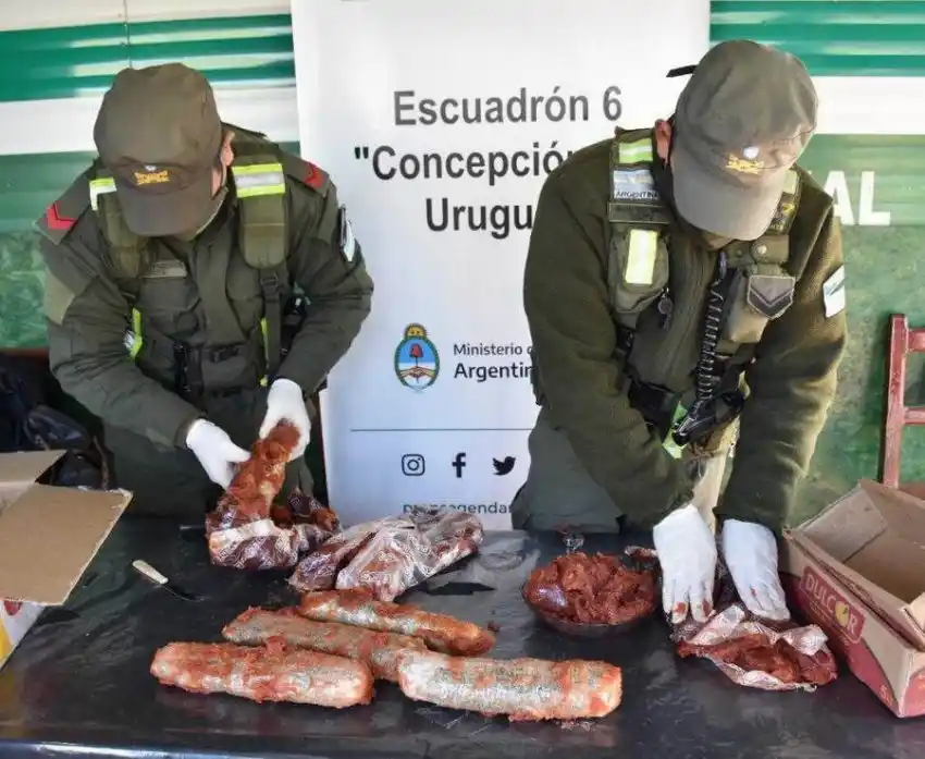 Enviaban marihuana entre dulce de membrillo, fueron detenidos