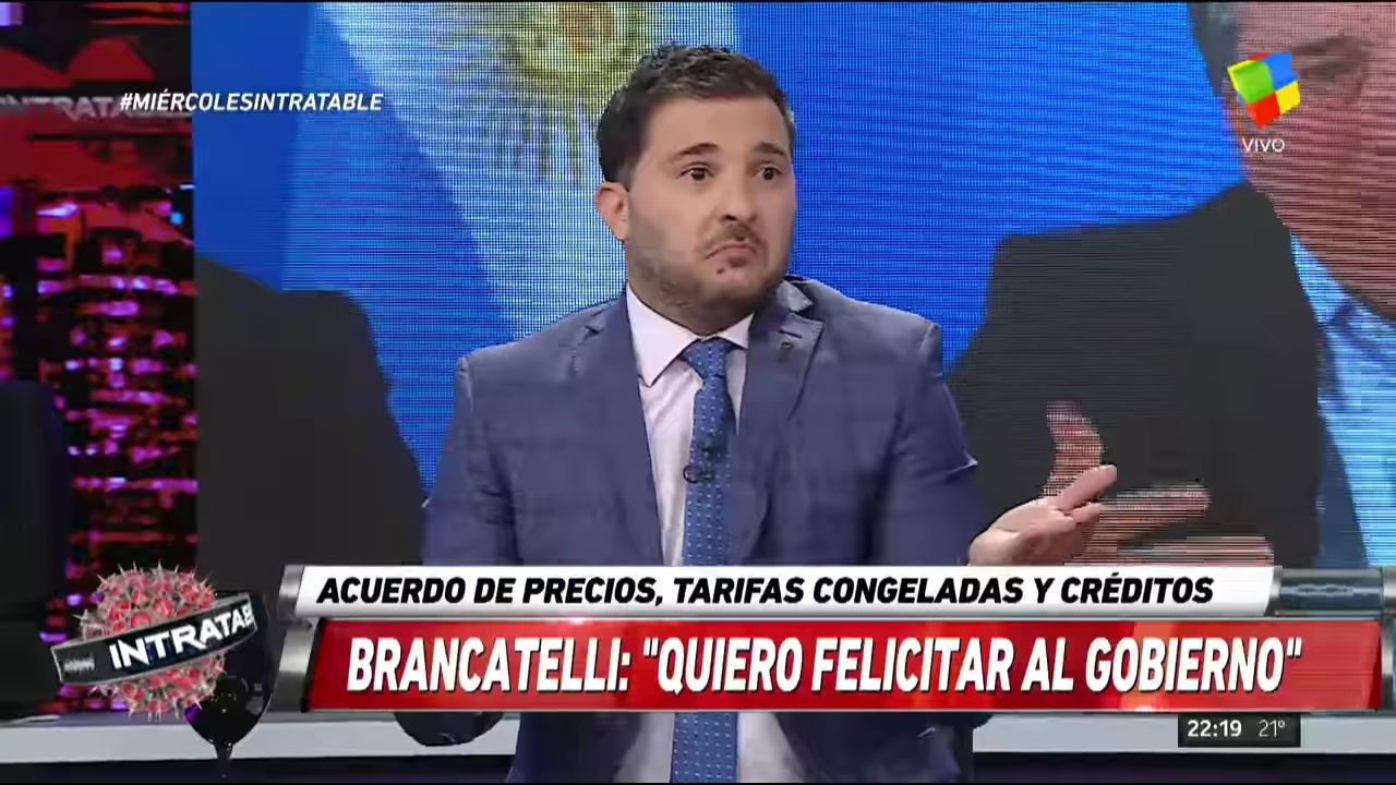 Brancatelli "felicitó" a Macri por sus nuevas medidas: "Todo esto ya lo inventó el kirchnerismo"