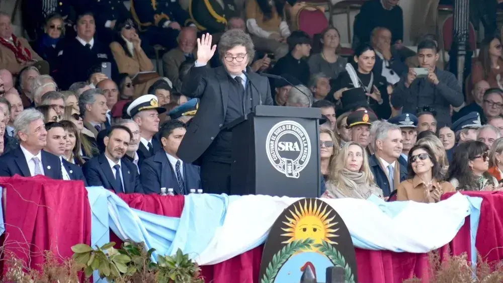 El presidente Javier Milei hizo hincapié en la eliminación del cepo cambiario.