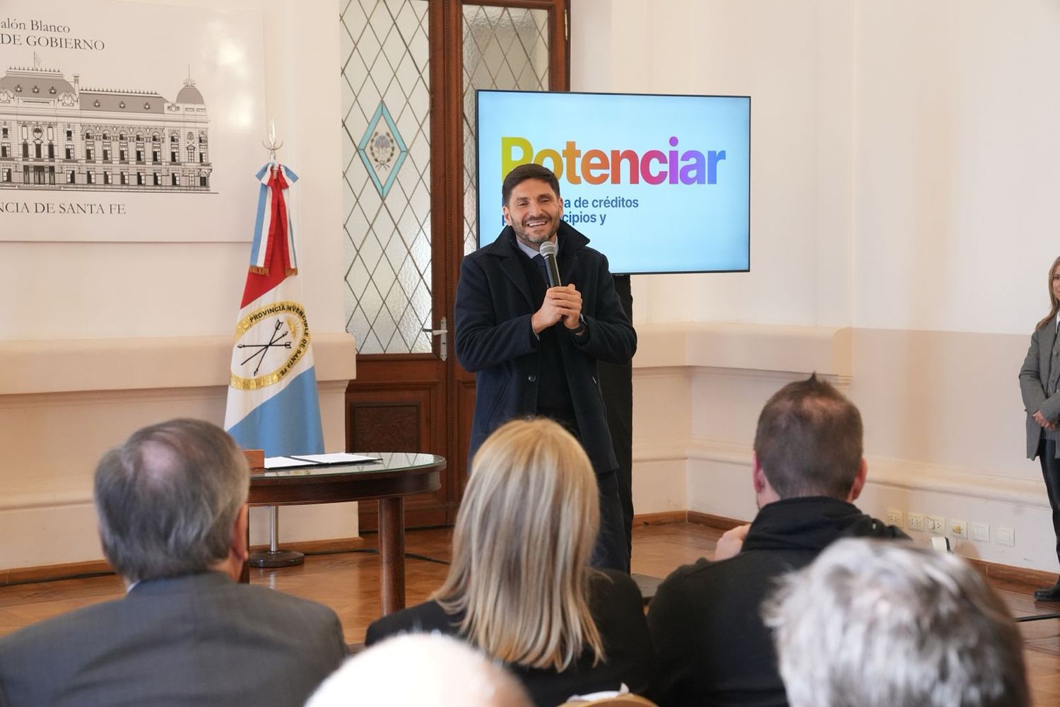 Pullaro presentó el programa "Potenciar"